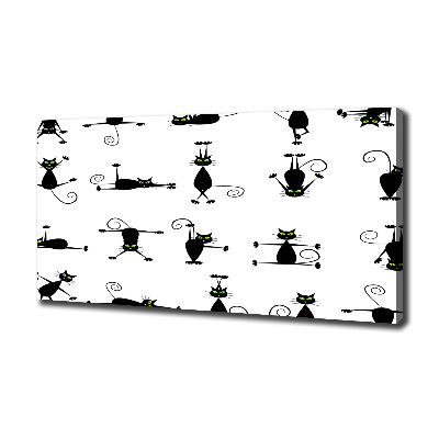 Wandbild Katzenillustration