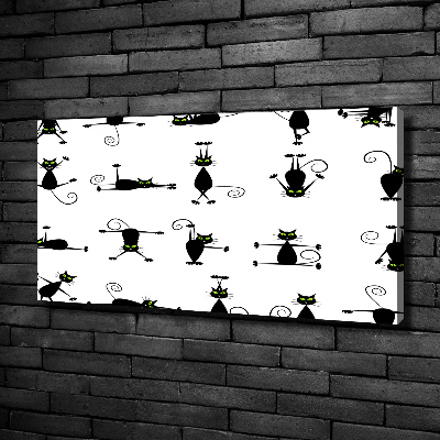 Wandbild Katzenillustration