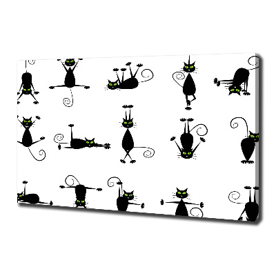 Wandbild Katzenillustration