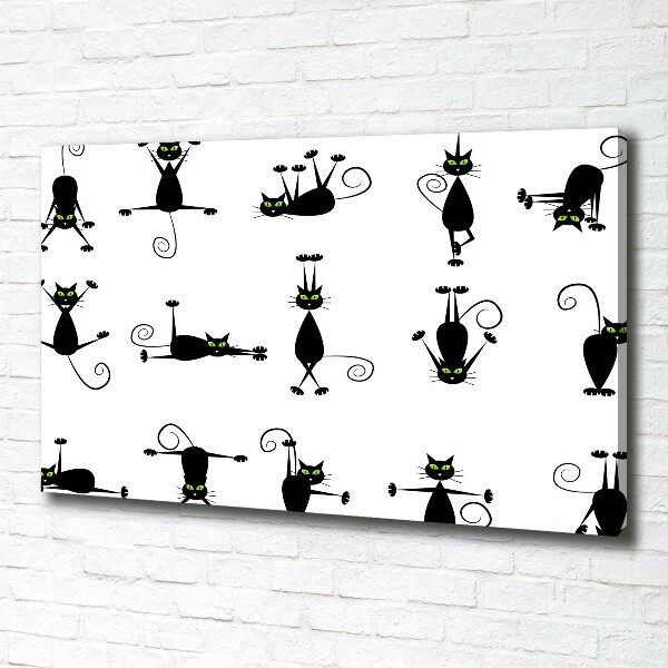 Wandbild Katzenillustration