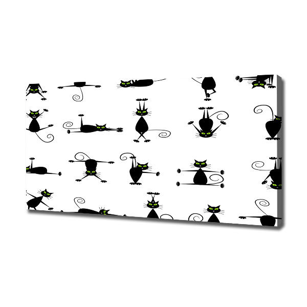 Wandbild Katzenillustration