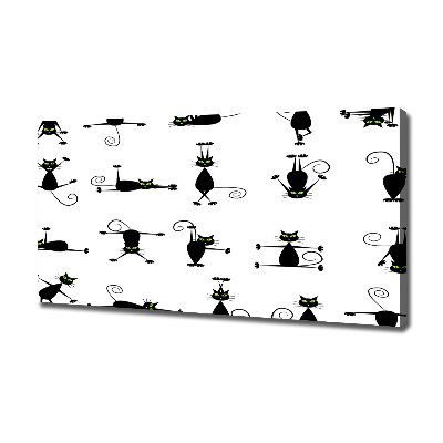 Wandbild Katzenillustration