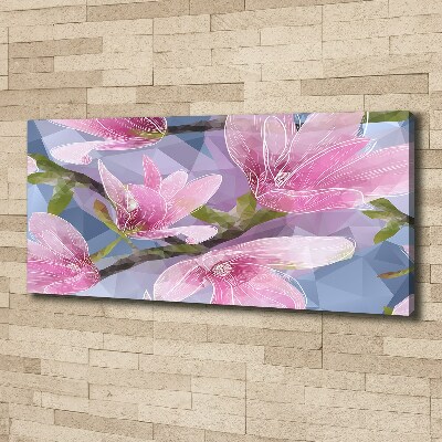 Bild auf leinwand Rosa Magnolie