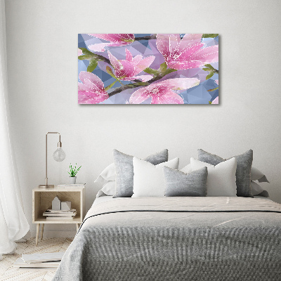 Bild auf leinwand Rosa Magnolie
