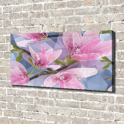 Bild auf leinwand Rosa Magnolie