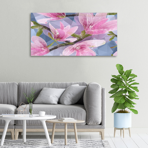 Bild auf leinwand Rosa Magnolie