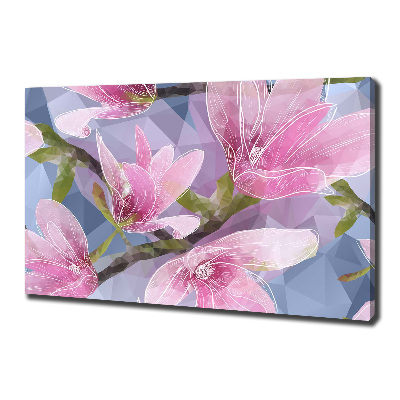 Bild auf leinwand Rosa Magnolie