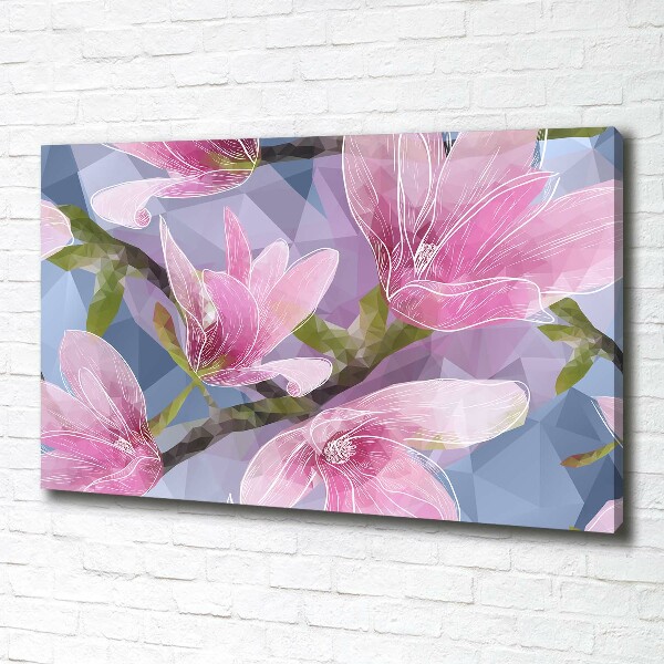 Bild auf leinwand Rosa Magnolie