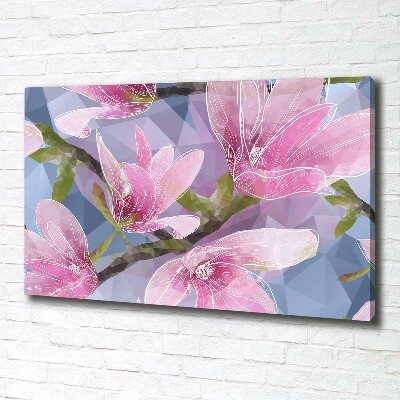 Bild auf leinwand Rosa Magnolie
