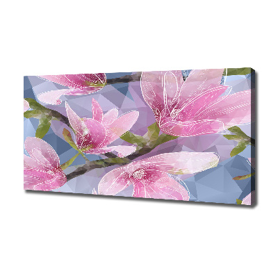 Bild auf leinwand Rosa Magnolie