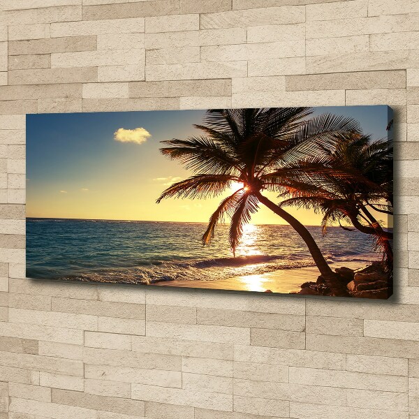 Bild auf leinwand Tropischer Strand