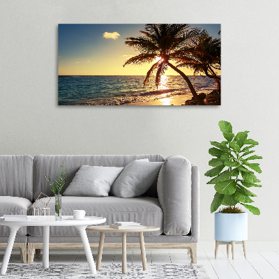 Bild auf leinwand Tropischer Strand