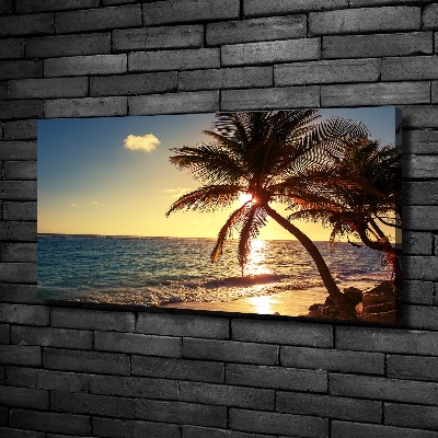 Bild auf leinwand Tropischer Strand