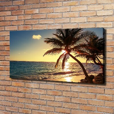 Bild auf leinwand Tropischer Strand