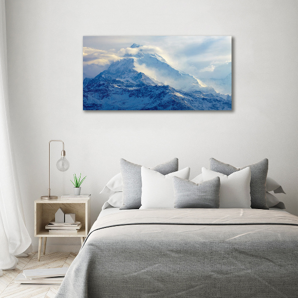 Wandbild Bergspitze