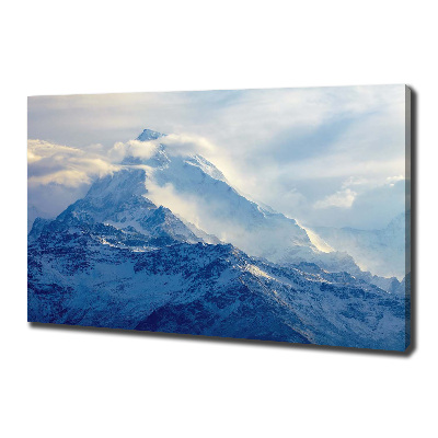 Wandbild Bergspitze
