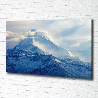 Wandbild Bergspitze