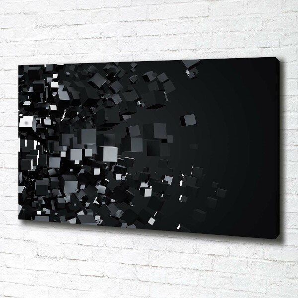 Wandbild 3D-Abstraktion