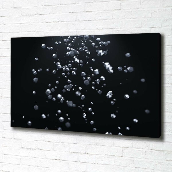 Wandbild 3D-Abstraktion