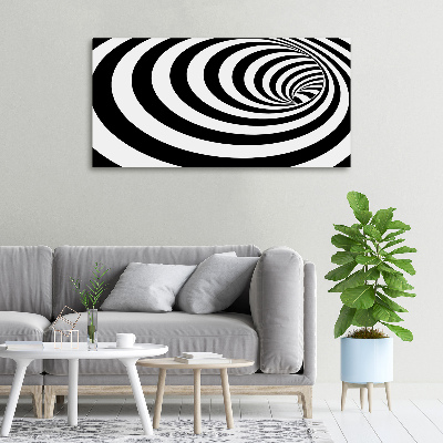 Fotobild Gestreifte Spirale