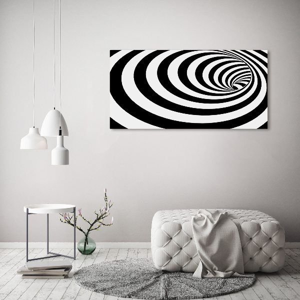 Fotobild Gestreifte Spirale