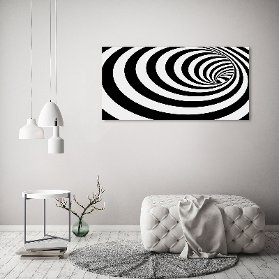 Fotobild Gestreifte Spirale