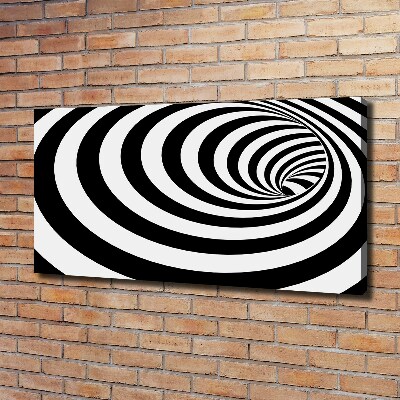 Fotobild Gestreifte Spirale