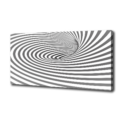 Bild auf leinwand Gestreifte Spirale