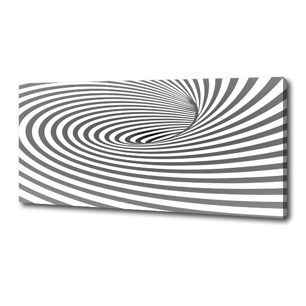 Bild auf leinwand Gestreifte Spirale