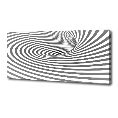 Bild auf leinwand Gestreifte Spirale
