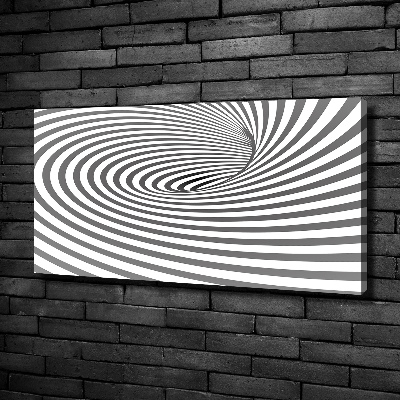 Bild auf leinwand Gestreifte Spirale