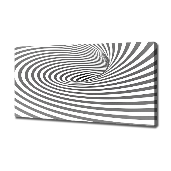 Bild auf leinwand Gestreifte Spirale