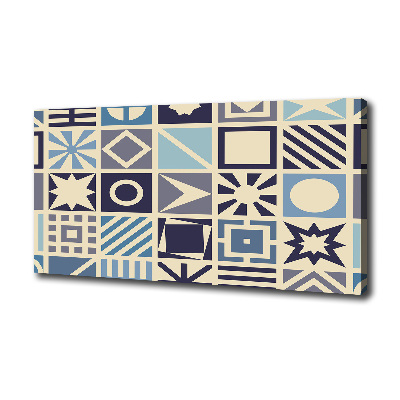 Bild auf leinwand Geometrischer Hintergrund