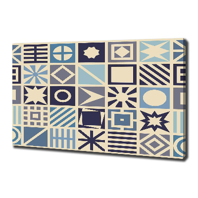 Bild auf leinwand Geometrischer Hintergrund