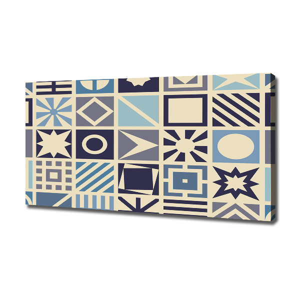 Bild auf leinwand Geometrischer Hintergrund