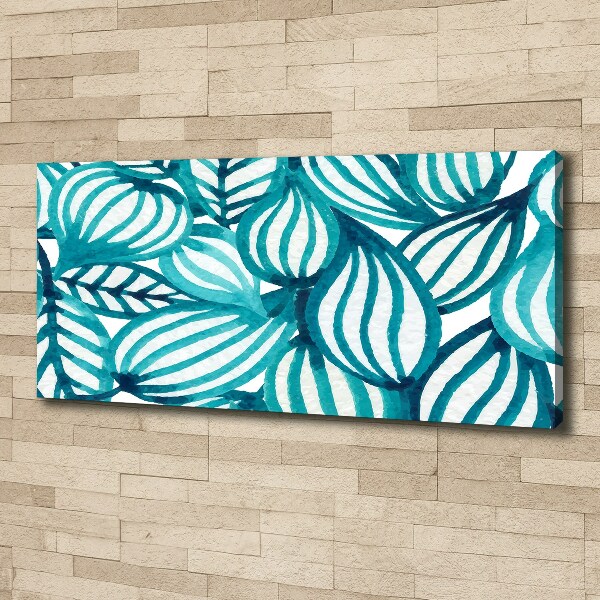 Wandbild Blumenmuster