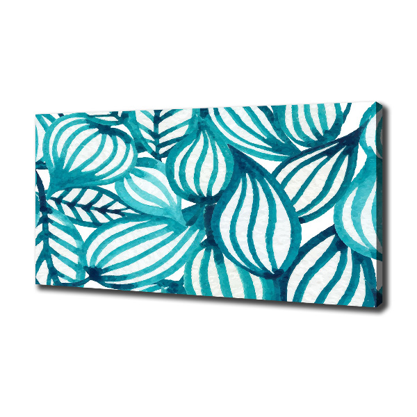 Wandbild Blumenmuster