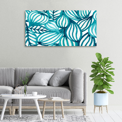 Wandbild Blumenmuster