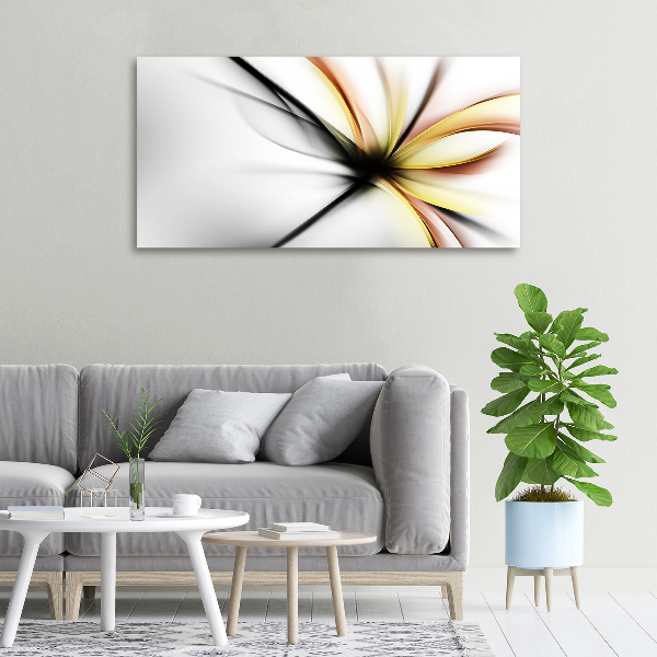 Wandbild Abstrakte Blume