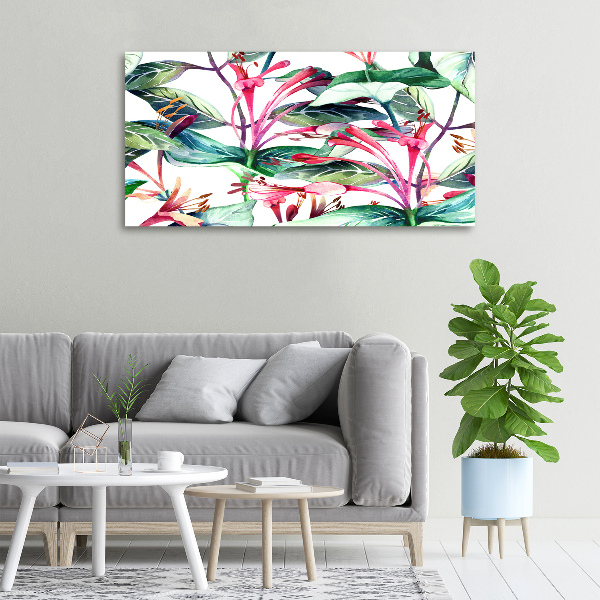 Bild auf leinwand Geißblatt