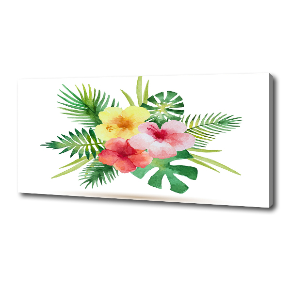 Bild auf leinwand Hawaiianische Blumen