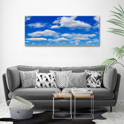 Bild auf leinwand Wolken am Himmel