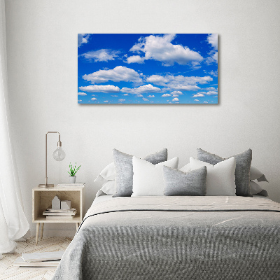 Bild auf leinwand Wolken am Himmel