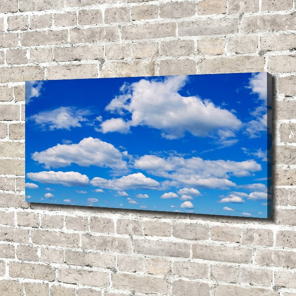 Bild auf leinwand Wolken am Himmel
