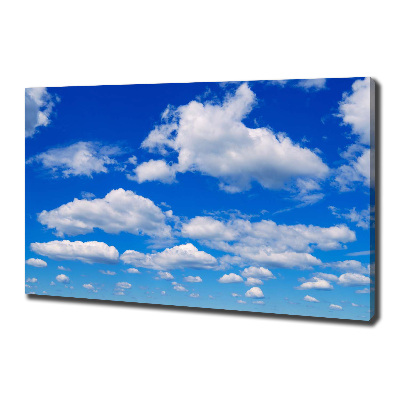 Bild auf leinwand Wolken am Himmel