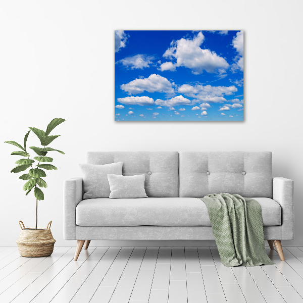 Bild auf leinwand Wolken am Himmel