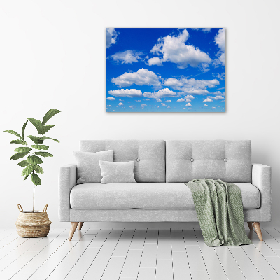 Bild auf leinwand Wolken am Himmel