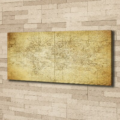 Fotobild Karte der alten Welt