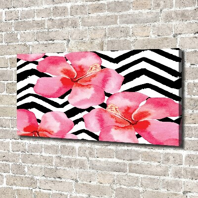 Bild auf leinwand Hawaiianische Blumen