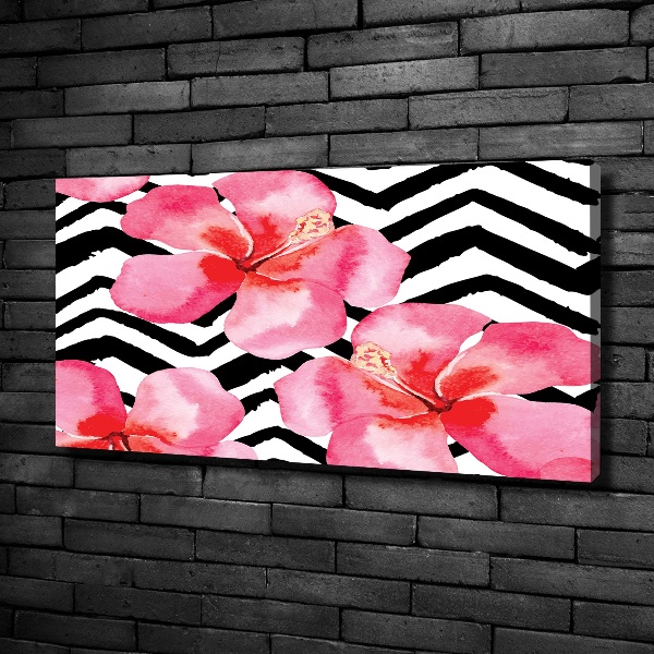 Bild auf leinwand Hawaiianische Blumen